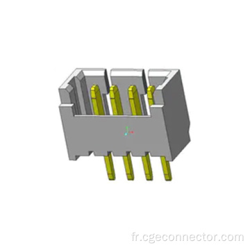 Connecteur de plaquette de type vertical de type vertical de 1,25 mm